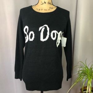 🆕 REBELLIOUS ONE "So Dope" graphic sweater